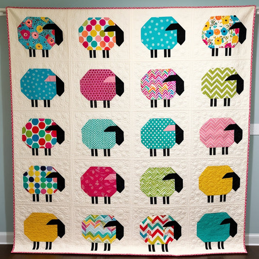 Sheep NTA151024238 Quilt Blanket