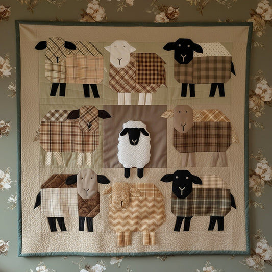 Sheep NTA151024289 Quilt Blanket