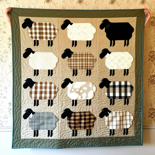 Sheep NTA151024291 Quilt Blanket