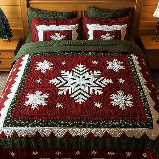 Snowflake TAI061124109 Quilt Bedding Set