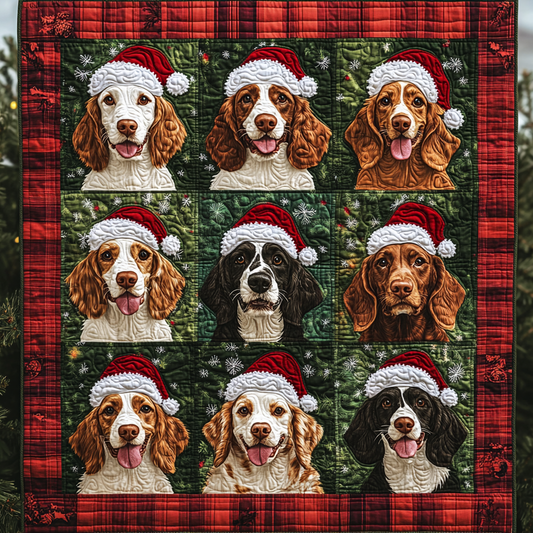 Spaniel TAI041124089 Quilt Blanket