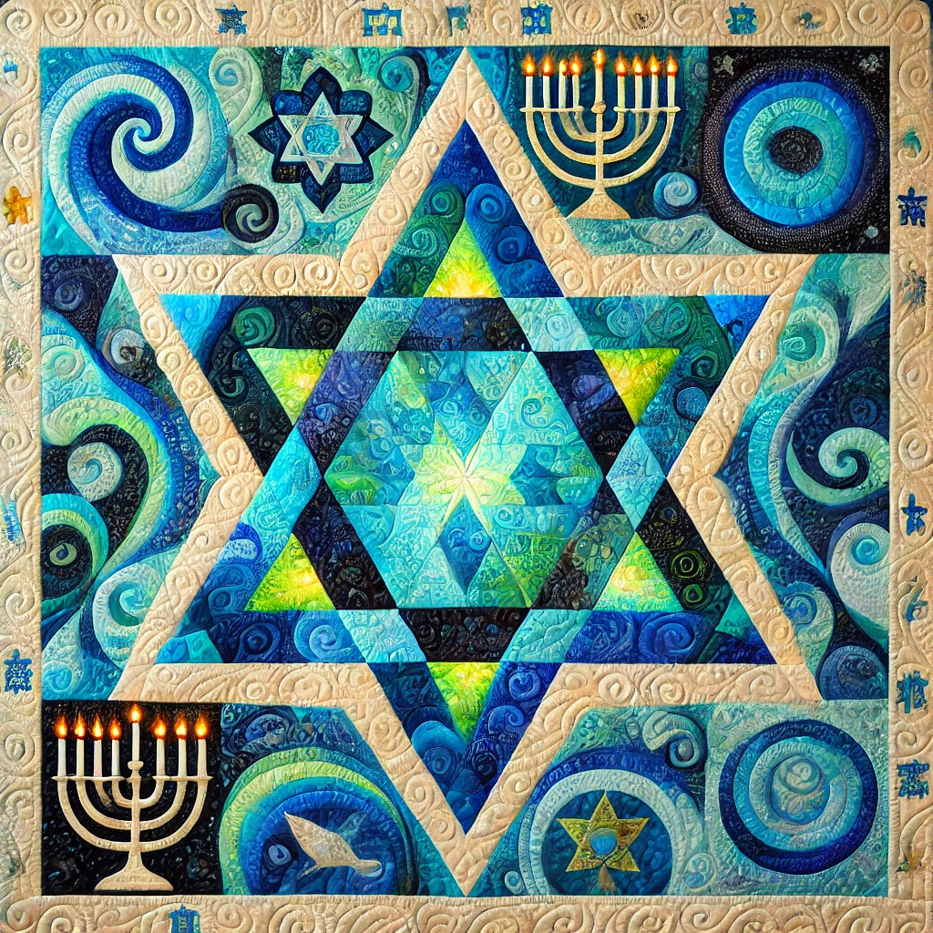 Star Of David NTA281024369 Quilt Blanket