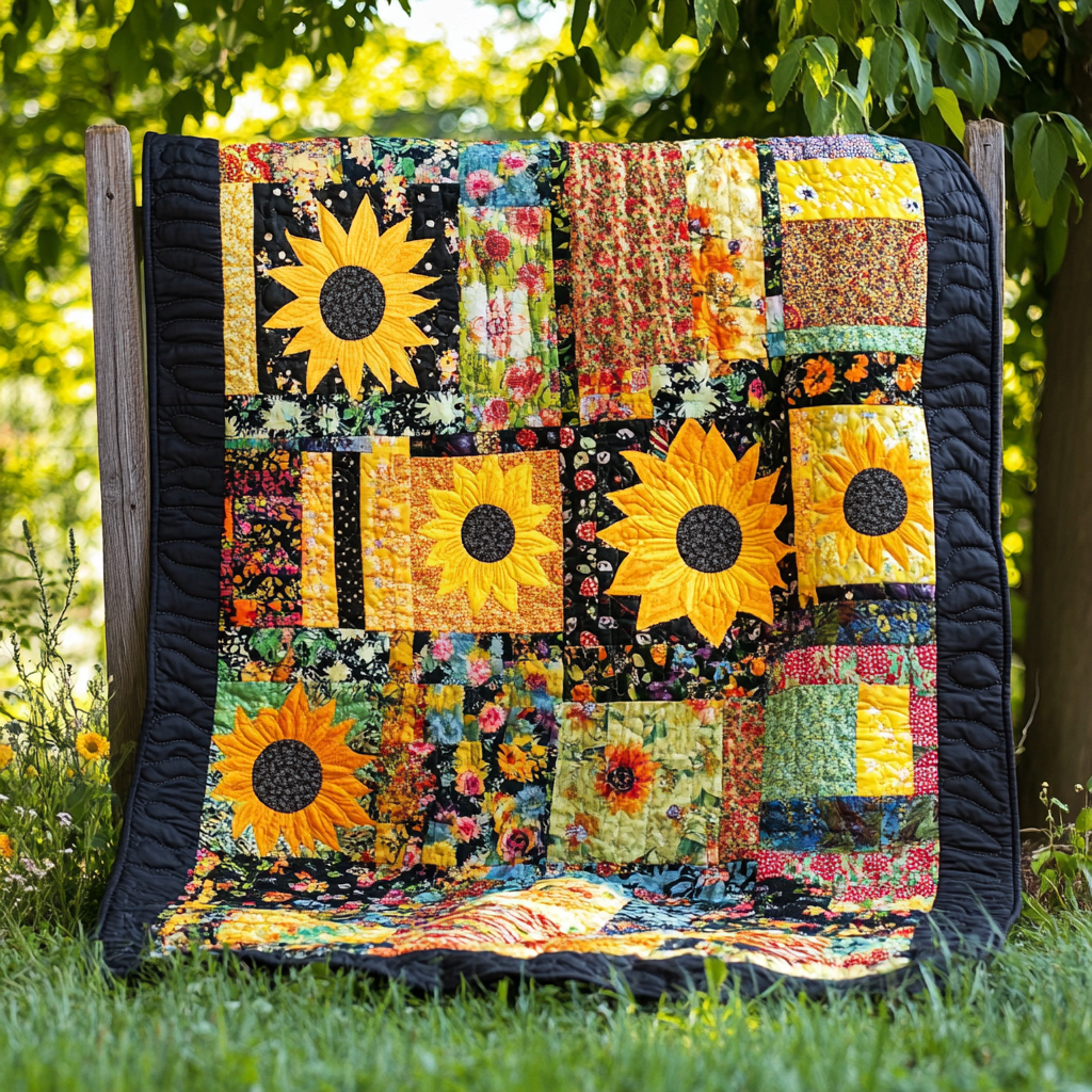 Sunflower TAI281024236 Quilt Blanket