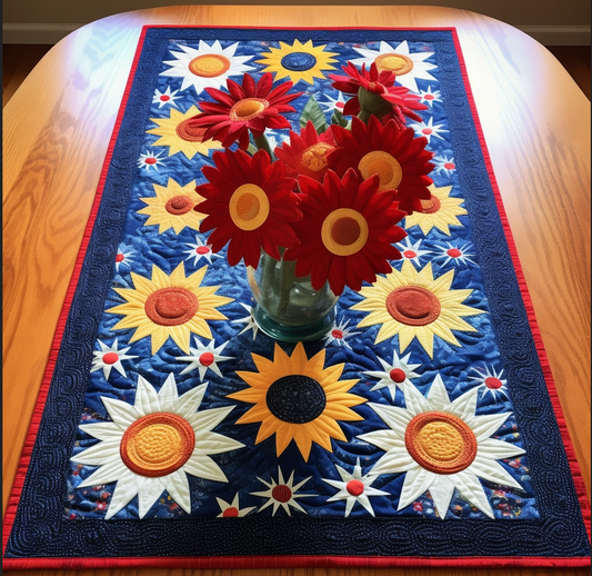 Sunflower TAI280224063 Quilted Table Runner