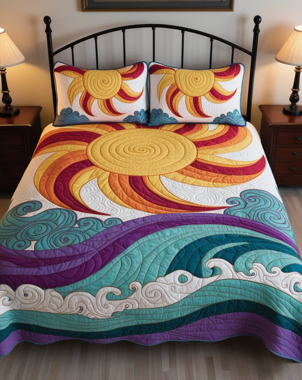 Sunshine By The Sea NTA281024274 Quilt Bedding Set