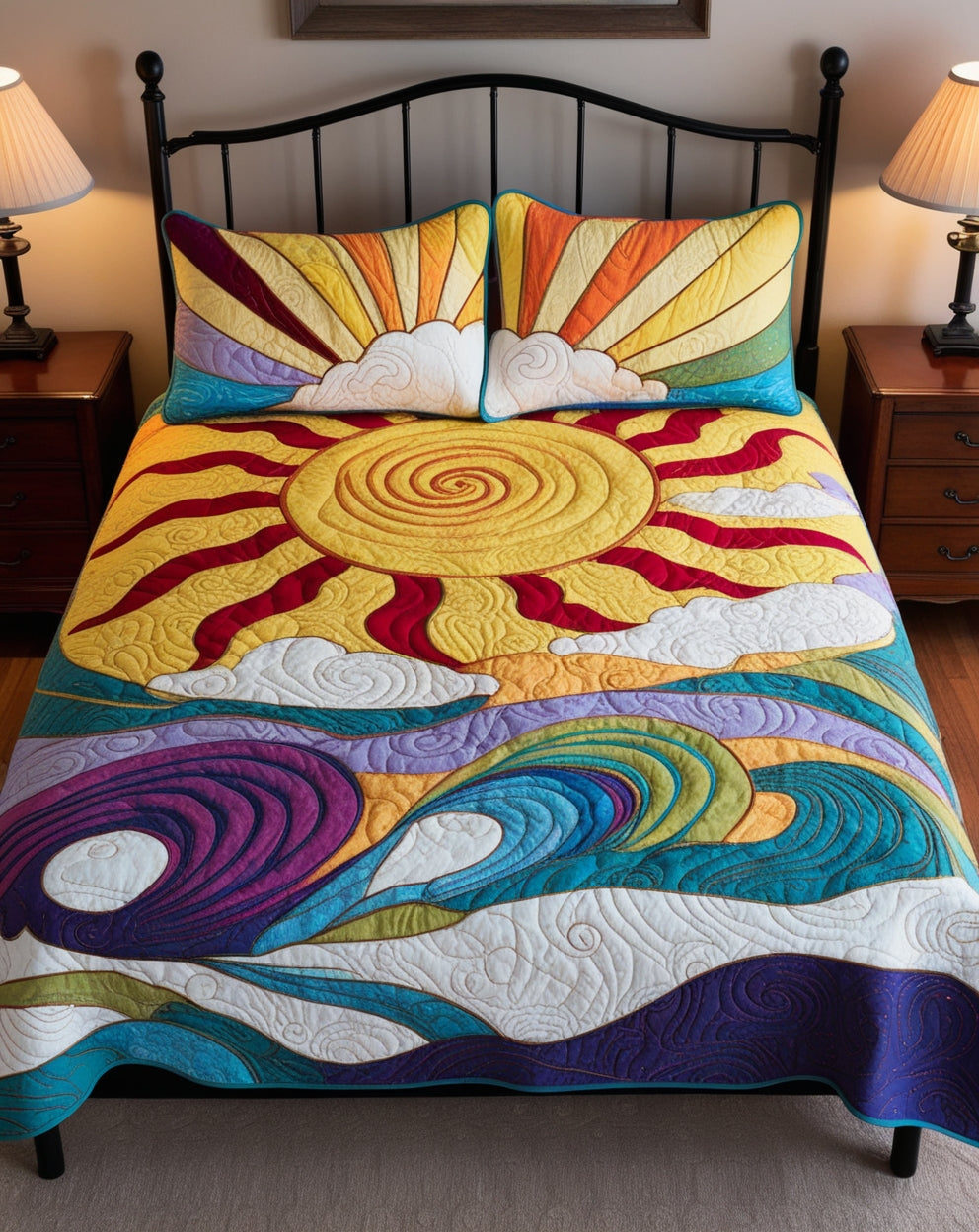 Sunshine By The Sea NTA281024277 Quilt Bedding Set