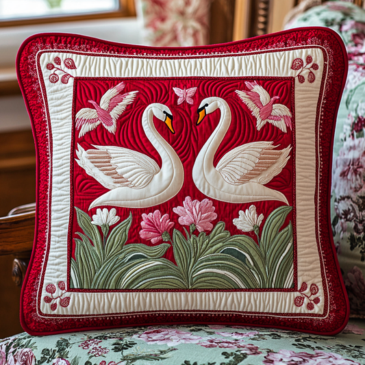 Swan DAI311024454 Quilted Pillow Case