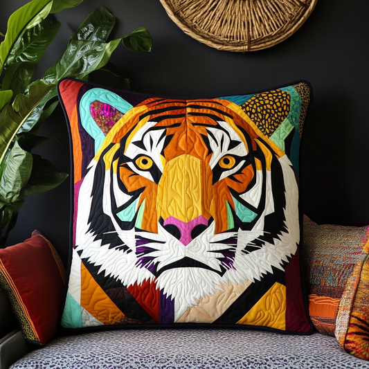 Tiger DAI05112489 Quilted Pillow Case