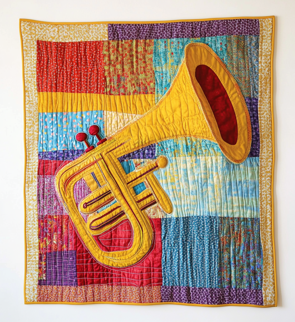 Trumpet DAI311024346 Quilt Blanket