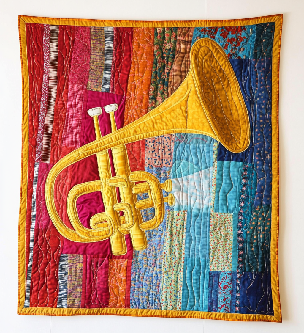 Trumpet DAI311024347 Quilt Blanket