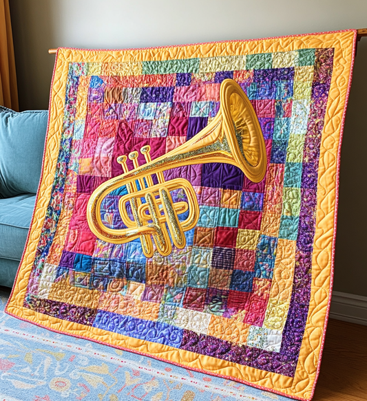 Trumpet DAI311024348 Quilt Blanket