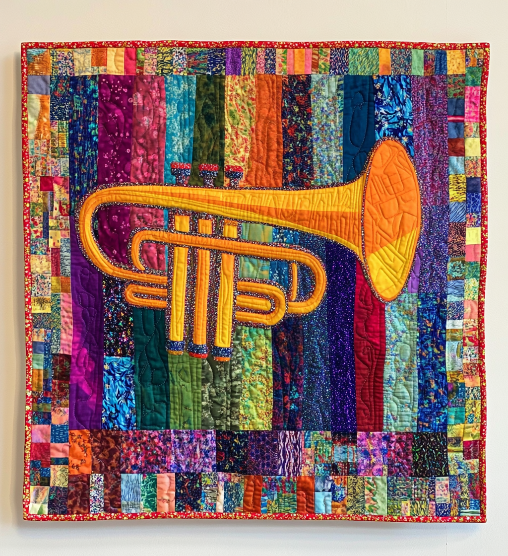 Trumpet DAI311024349 Quilt Blanket