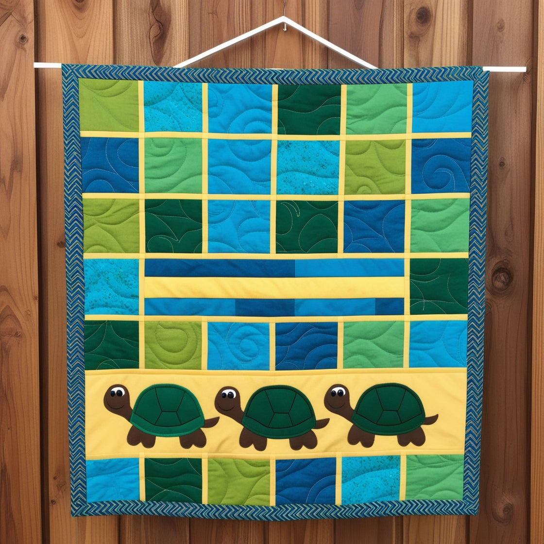 Turtle NTA151024021 Quilt Blanket