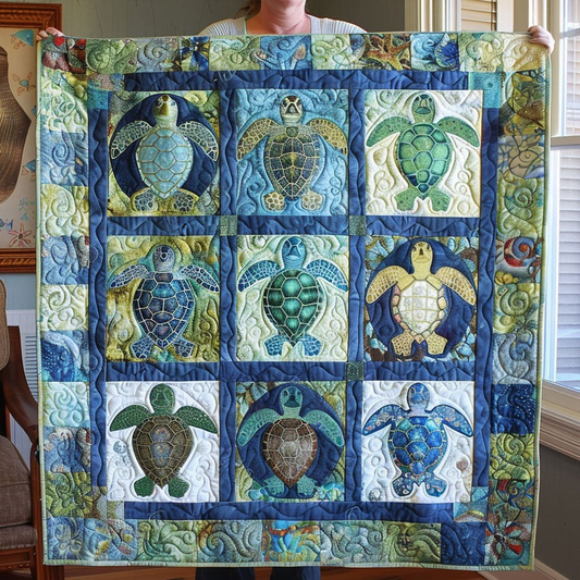 Turtle NTA281024371 Quilt Blanket