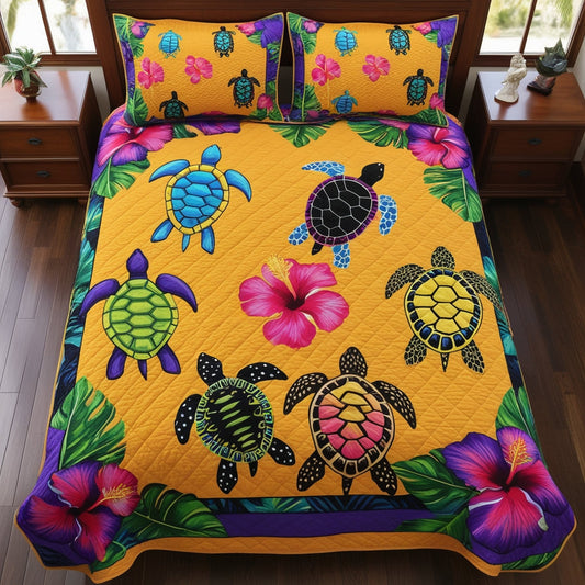 Turtle NTA311024173 Quilt Bedding Set