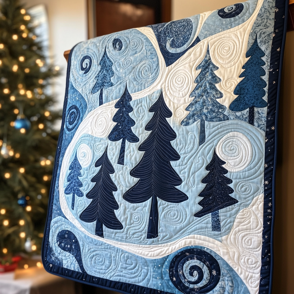 Winter Forest TAI061124317 Quilt Blanket