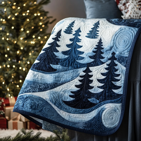 Winter Forest TAI061124318 Quilt Blanket