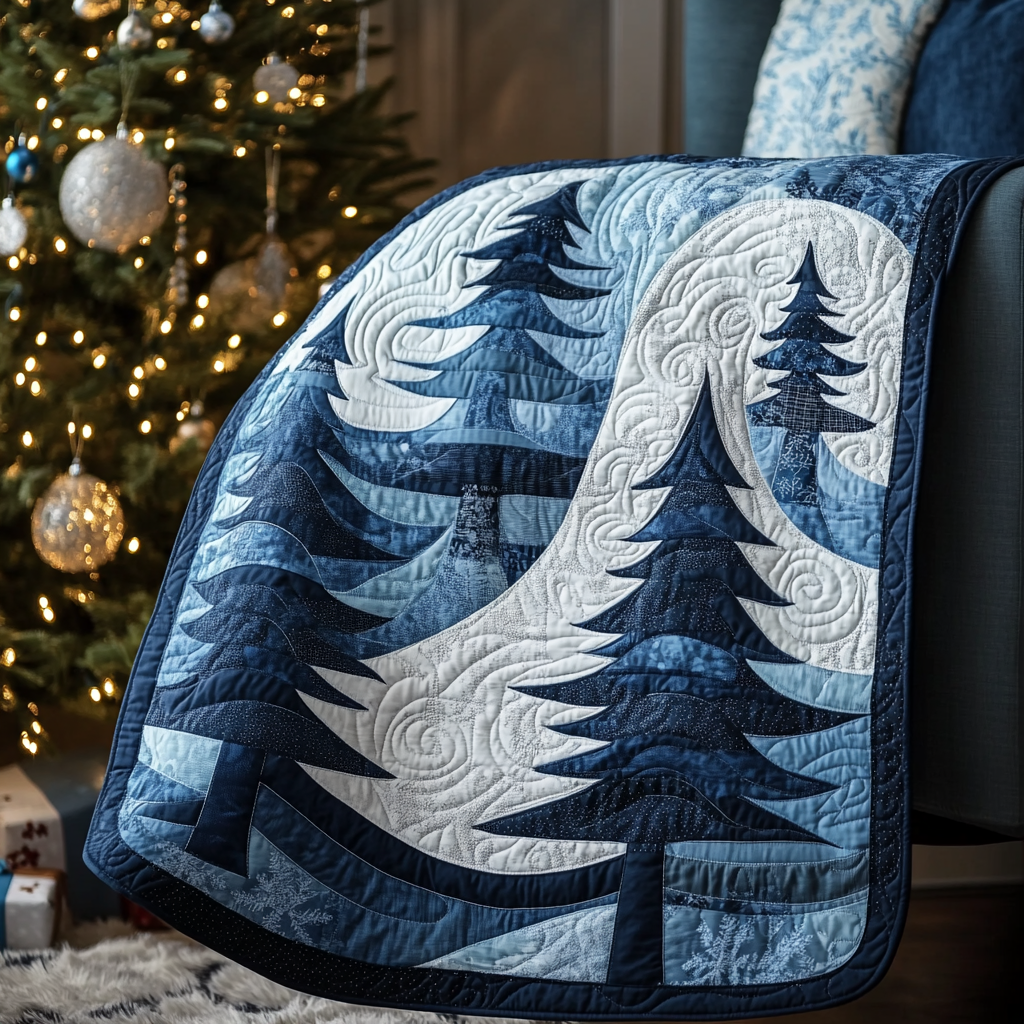 Winter Forest TAI061124326 Quilt Blanket