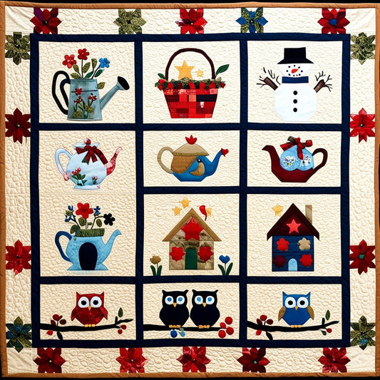 Winter Garden NTA281024064 Quilt Blanket